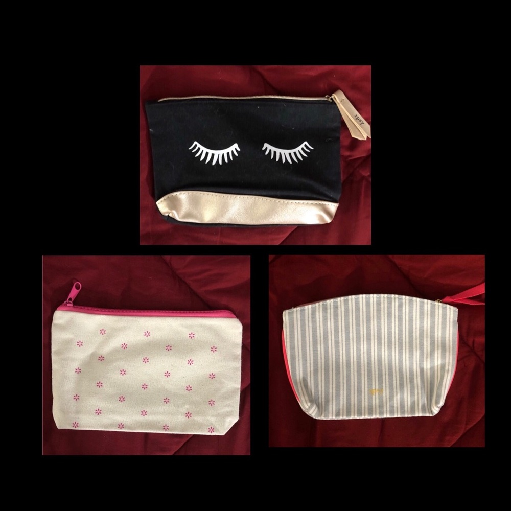 3 Small Beauty / Makeup Ipsy Bag